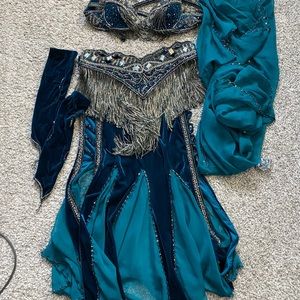 Stunning professional belly dance constume